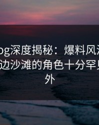 糖心vlog深度揭秘：爆料风波背后，大V在海边沙滩的角色十分罕见令人意外